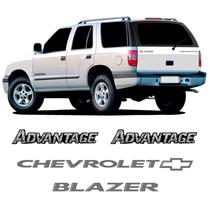 Kit Emblemas Blazer Advantage 2007 Chevrolet Resinados Kit Emblemas Blazer Advantage 2007 Chevrolet Resinados