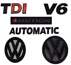 Kit Emblemas E Letreiros VW Amarok - Black Piano