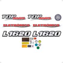 Kit Emblemas Mercedes Eletrônico L 1620 Top Brake Resinados Kit Emblemas Mercedes Eletrônico L 1620 Top Brake Resinados