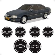 Kit Emblemas Omega 1992/1998 Capô Traseiro E Rodas Resinado