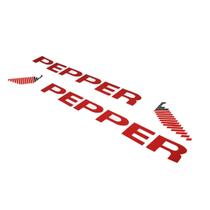 Kit Emblemas Pepper Up Saveiro 2018 19 2020 Adesivo Lateral Kit Emblemas Pepper Up Saveiro 2018 19 2020 Adesivo Lateral