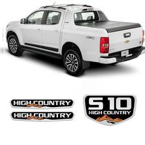 Kit Emblemas S10 High Country 2016/2019 Adesivos Resinados Kit Emblemas S10 High Country 2016/2019 Adesivos Resinados