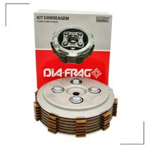 Kit Embreagem Cg 150 Titan / Nxr 150 Bros Completo Diafrag