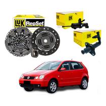 Kit Embreagem Cilindro Pedal Polo 1.6 2002 A 2007