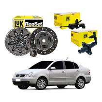 Kit Embreagem Cilindro Pedal Polo Sedan 1.6 2002 A 2006