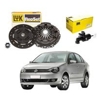 Kit Embreagem Cilindro Pedal Polo Sedan 1.6 2009 A 2014