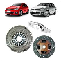 Kit Embreagem e Garfo Gol Voyage Fox Up motor 1.0 3 Cilindros Original Volkswagen