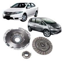 Kit Embreagem Honda City New Fit 1.4 1.5 jun/2009 até 2012 Kit Embreagem Honda City New Fit 1.4 1.5 jun/2009 até 2012