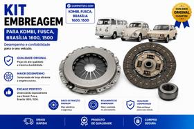 Kit Embreagem Kombi Fusca Brasilia 1600 1500 Saveiro Gol Kit Embreagem Kombi Fusca Brasilia 1600 1500 Saveiro Gol