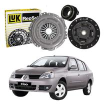 Kit Embreagem Luk Clio Sedan 1.0 16v 2000 A 2007 Kit Embreagem Luk Clio Sedan 1.0 16v 2000 A 2007