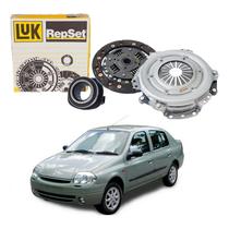Kit Embreagem Luk Renault Clio Sedan 1.6 8v K7m 1999 A 2002 Kit Embreagem Luk Renault Clio Sedan 1.6 8v K7m 1999 A 2002