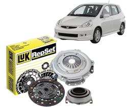 Kit Embreagem New Fit City 2010/2014 Luk Original Kit Embreagem New Fit City 2010/2014 Luk Original