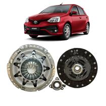 Kit Embreagem Plato Disco e Atuador Hidráulico Toyota Etios Kit Embreagem Plato Disco e Atuador Hidráulico Toyota Etios