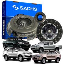Kit Embreagem Plato Disco E Rolamento Sachs Toyota Hillux Pickup Sw4 3.0 2.5 16v