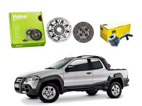 Kit embreagem valeo atuador original fiat strada adventure 1.8 2012 a 2020