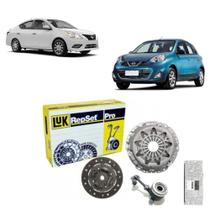 Kit Embreagem Versa/ March 1.6 16V Com Atuador - LUK Kit Embreagem Versa/ March 1.6 16V Com Atuador - LUK