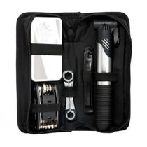 Kit Emergência Bike Ferramentas Bolsa Chaves Bomba Pneu