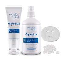 Kit Emoliente Creme Liquido Limpeza Pele Extratos Da Terra Kit Emoliente Creme Liquido Limpeza Pele Extratos Da Terra