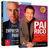 kIT Empresas Feitas Para Vencer - Jim Collins + Pai Rico Pai Pobre - Kit O Caminho do Vencedor
