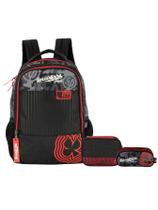 Kit Enaldinho Mochila Costas + Estojo Box e Estojo Triplo Kit Enaldinho Mochila Costas + Estojo Box e Estojo Triplo