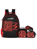 Kit Enaldinho Mochila Costas + Lancheira + Estojo Box Triplo