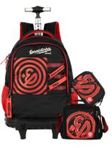 Kit Enaldinho Mochila Roda + Lancheira + Estojo Box Original Kit Enaldinho Mochila Roda + Lancheira + Estojo Box Original