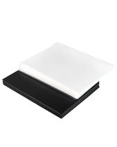 Kit Encadernação A4 50 Capas Lisa Preto + 50 Capas Transparente Line Kit Encadernação A4 50 Capas Lisa Preto + 50 Capas Transparente Line