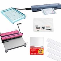 Kit Encadernação com Wire-o Passo 3x1 - Básico - 110v