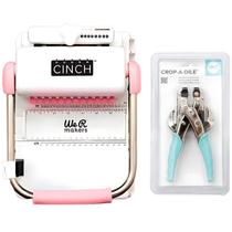 Kit Encadernadora The Cinch Furo Quadrado + Crop A Dile Ilhos We R
