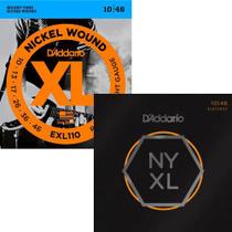 Kit Encordoamento Guitarra EXL110 E NYXL1046 - D'Addario