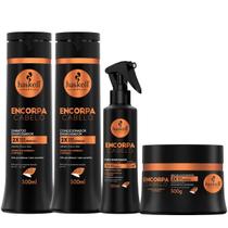Kit Encorpa Cabelo Haskell Shampoo Condicio Máscara E Fluido Kit Encorpa Cabelo Haskell Shampoo Condicio Máscara E Fluido