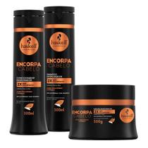 Kit Encorpa Cabelo Haskell Shampoo + Condicionador + Máscara (300ml/g) Kit Encorpa Cabelo Haskell Shampoo + Condicionador + Máscara (300ml/g)
