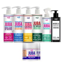 Kit Encrespando Bruma Shampoo Cond. Acidificante Juba Widi