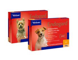 Kit Endogard 10kg e 2,5kg C/ 6 Comprimidos Para Cães