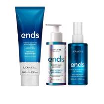 Kit Ends Shampoo + Creamy Mask + Extra Regenerador Lowell