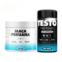 Kit Energia e Disposição Composto Natural Vitaminas 120 Cápsulas 300g Body Nutry Kit Energia e Disposição Composto Natural Vitaminas 120 Cápsulas 300g Body Nutry