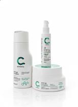 Kit Energy Amavia Tratamento Cabelo Shampoo Máscara Tônico