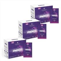 Kit Energy Central Nutrition ATP X3 Suplemento Pre Treino de Ultima Geração 30Sachês de 10 gramas Kit Energy Central Nutrition ATP X3 Suplemento Pre Treino de Ultima Geração 30Sachês de 10 gramas