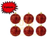 Kit Enfeite Bolinha Bolinhas Decoração Árvore de Natal