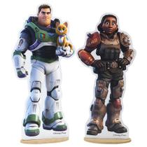 Kit Enfeite De Mesa 1 - Lightyear - MDF - 2 unidades - Grintoy - Rizzo Kit Enfeite De Mesa 1 - Lightyear - MDF - 2 unidades - Grintoy - Rizzo