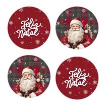 Kit Enfeite de Natal 4 Pcs - Noel/feliz Natal