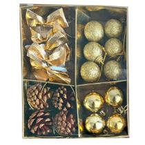 Kit Enfeite de Natal com 20 Unidades Cazza