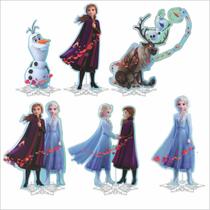 Kit Enfeite Impresso Decoracao Festa Frozen 2 EVA Piffer