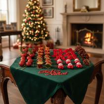 Kit Enfeite Natalino 43pç Pinhas Presentes Papai Noel Tambor Vermelho Natal Kit Enfeite Natalino 43pç Pinhas Presentes Papai Noel Tambor Vermelho Natal