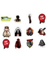 Kit Enfeite Temático Halloween C/12un Doces Decoração Festa