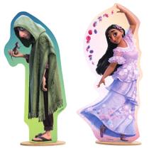 Kit Enfeites De Mesa 1 - Encanto - MDF - 2 unidades - Grintoy - Rizzo Kit Enfeites De Mesa 1 - Encanto - MDF - 2 unidades - Grintoy - Rizzo