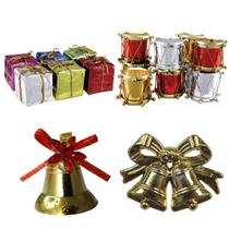 Kit enfeites para decoração de árvore de natal varios intens Kit enfeites para decoração de árvore de natal varios intens