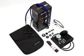 Kit Enfermagem Acadêmico Azul Black Pamed Completo Garantia