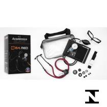 Kit Enfermagem Acadêmico Black Total PAMED Completo Garantia