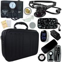 Kit Enfermagem Aparelho De Pressao Estetoscopio Duplo Bic COMPLETO